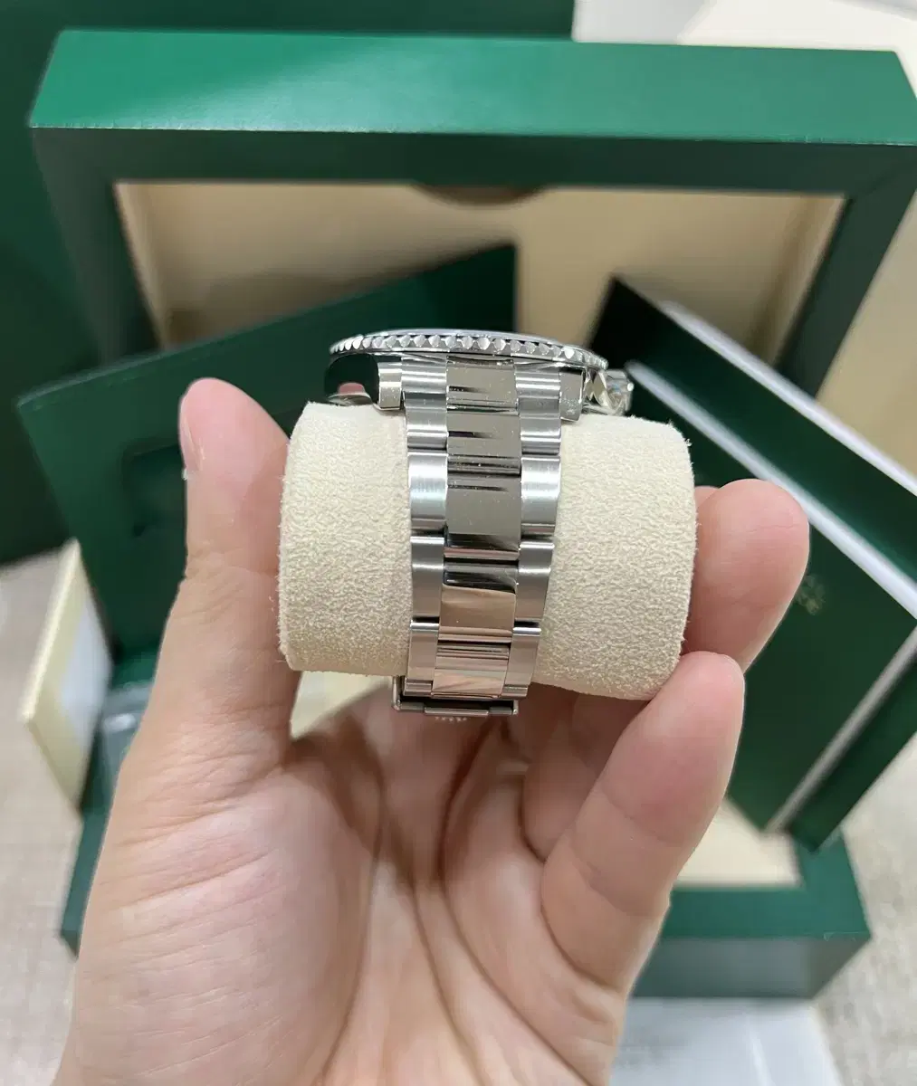 로렉스 신형 요트마스터1 청판40mm 126622스틸 영수증포함 국내풀셋
